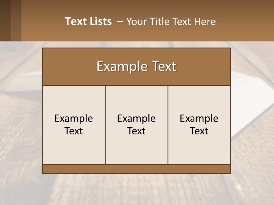 Town Concept Light PowerPoint Template