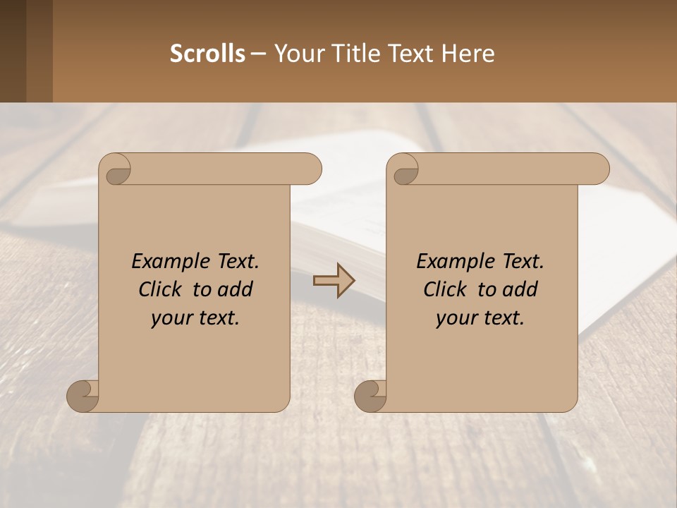 Town Concept Light PowerPoint Template