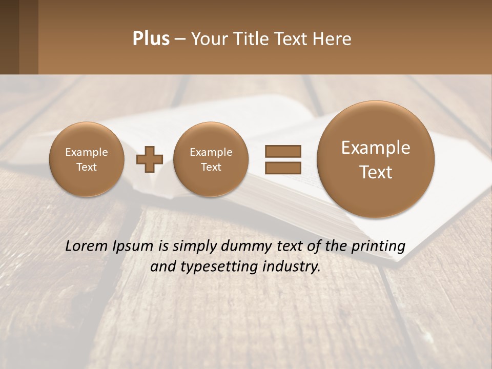 Town Concept Light PowerPoint Template
