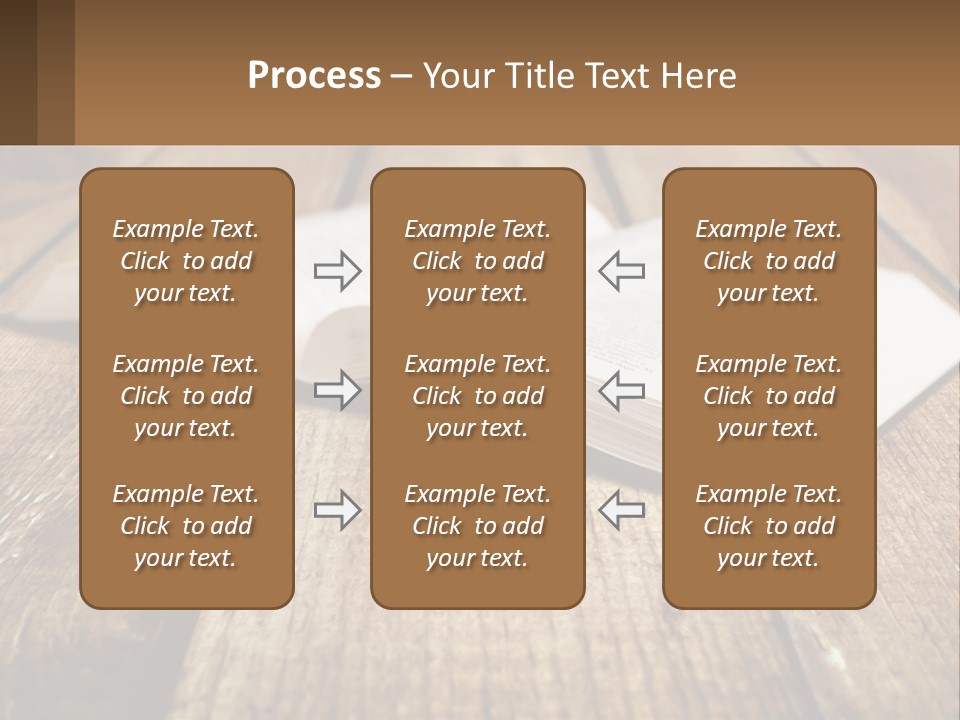 Town Concept Light PowerPoint Template