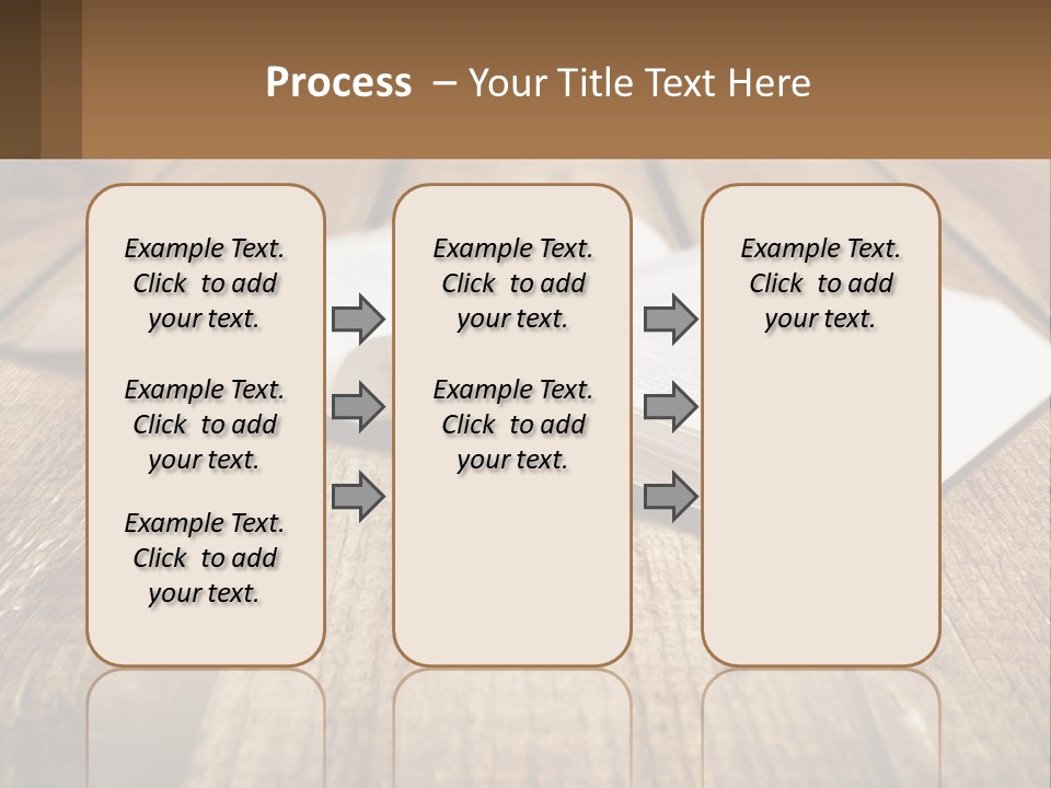 Town Concept Light PowerPoint Template