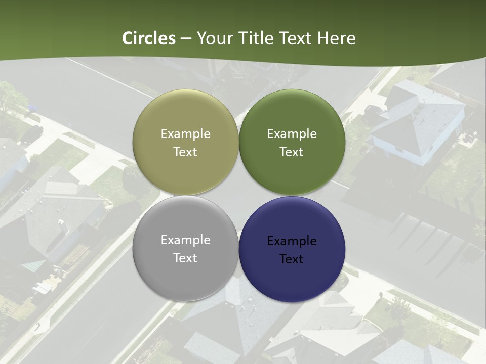 Concept Skyscraper Square PowerPoint Template