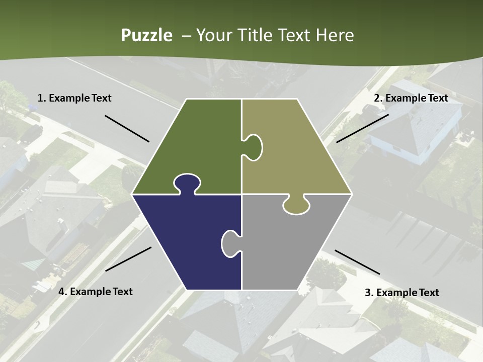 Concept Skyscraper Square PowerPoint Template