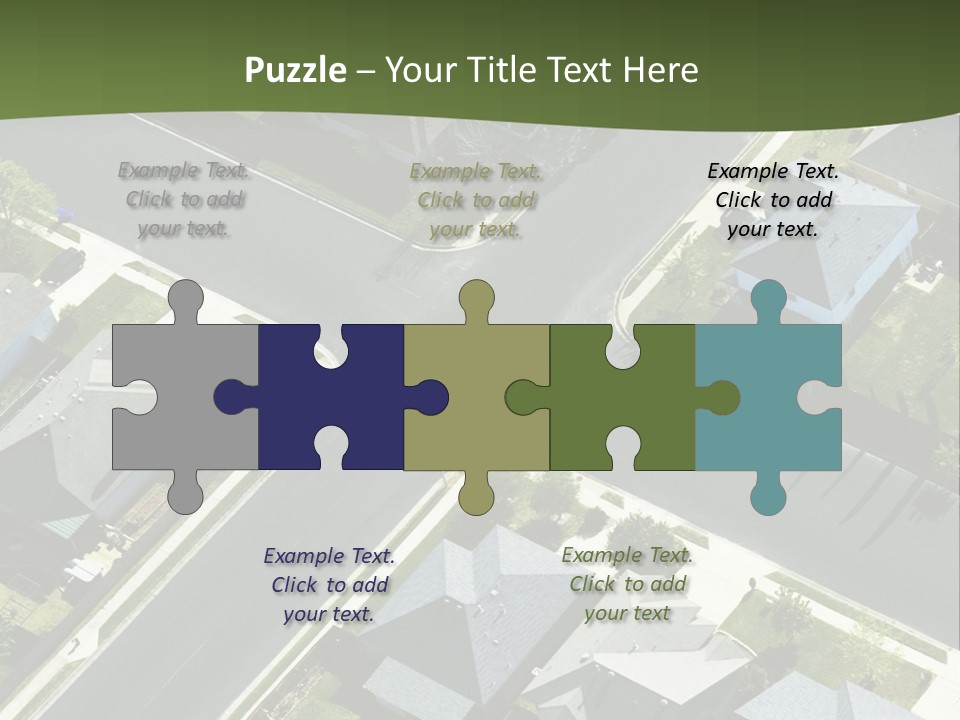 Concept Skyscraper Square PowerPoint Template
