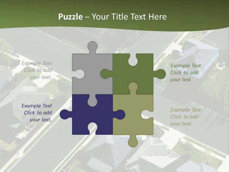 Concept Skyscraper Square PowerPoint Template
