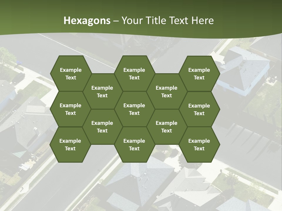 Concept Skyscraper Square PowerPoint Template