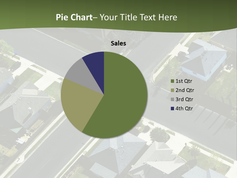 Concept Skyscraper Square PowerPoint Template