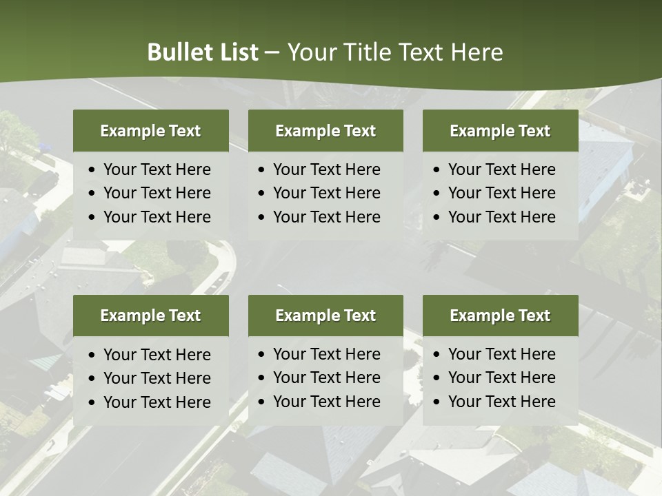 Concept Skyscraper Square PowerPoint Template