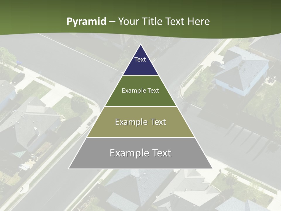 Concept Skyscraper Square PowerPoint Template