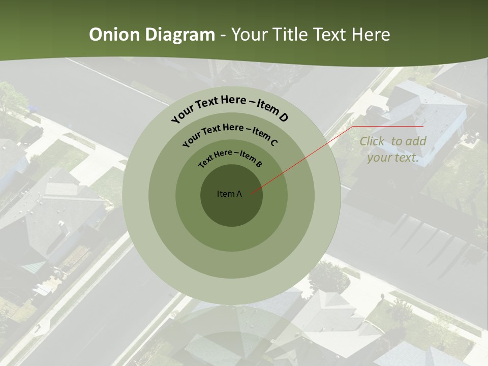 Concept Skyscraper Square PowerPoint Template