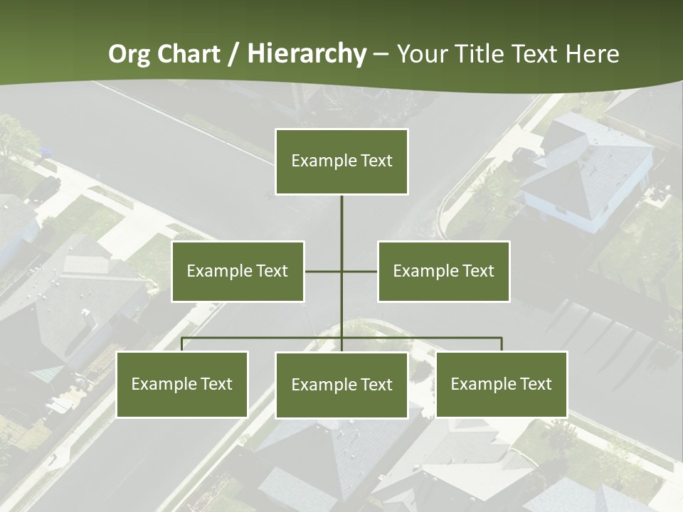 Concept Skyscraper Square PowerPoint Template