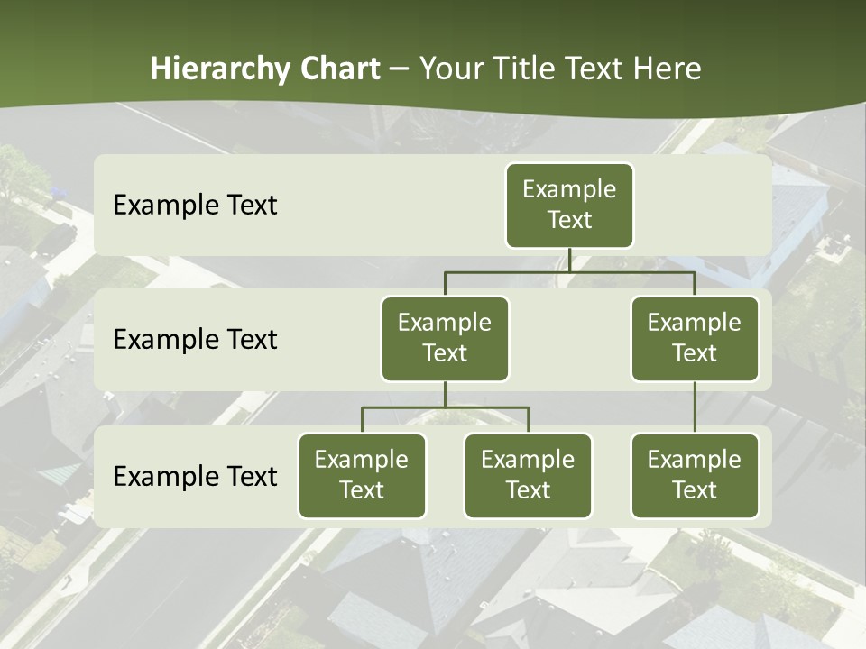 Concept Skyscraper Square PowerPoint Template