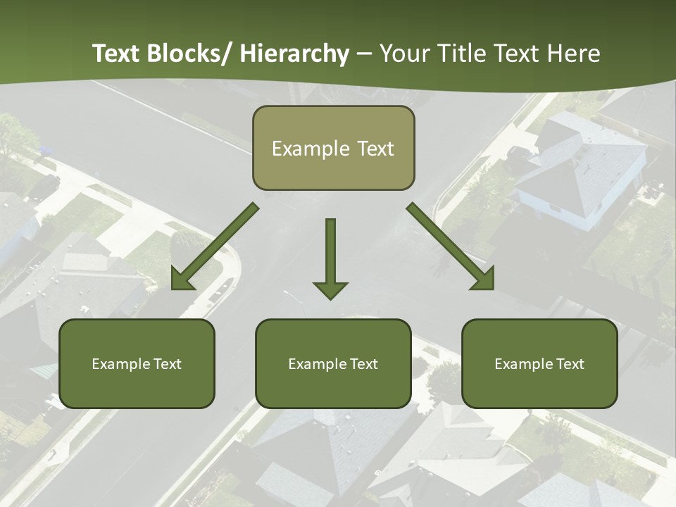Concept Skyscraper Square PowerPoint Template