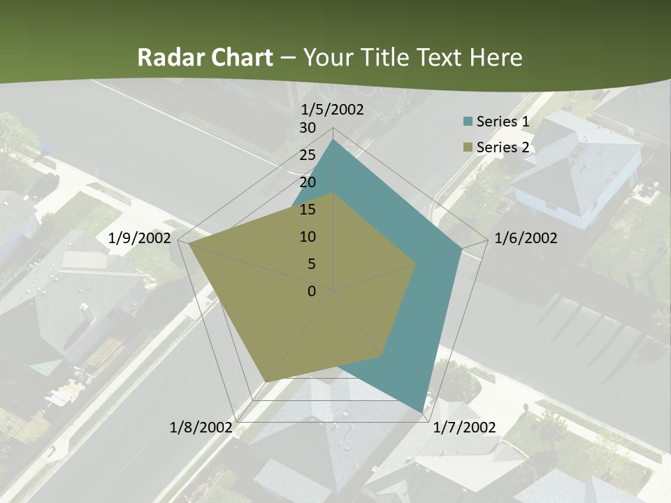 Concept Skyscraper Square PowerPoint Template