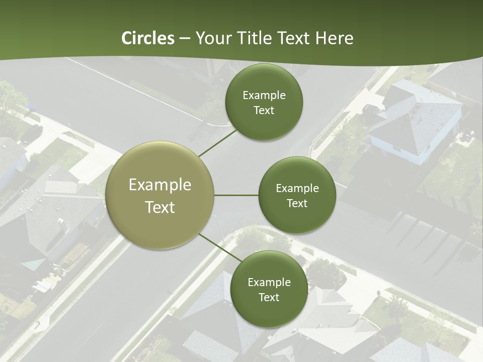 Concept Skyscraper Square PowerPoint Template