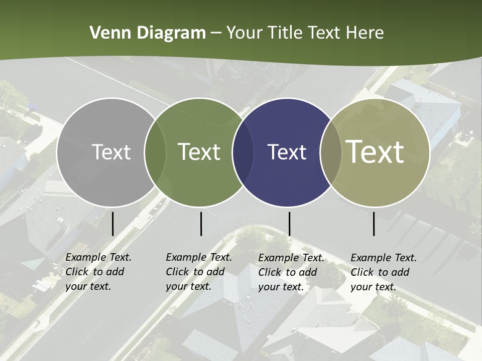 Concept Skyscraper Square PowerPoint Template