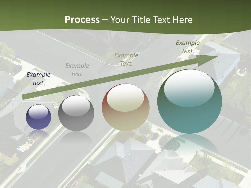 Concept Skyscraper Square PowerPoint Template