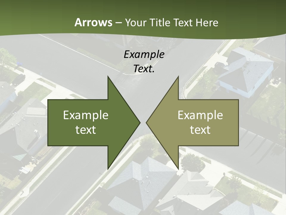 Concept Skyscraper Square PowerPoint Template