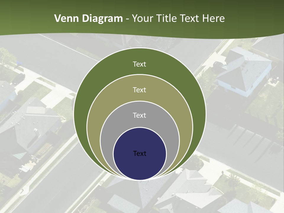 Concept Skyscraper Square PowerPoint Template