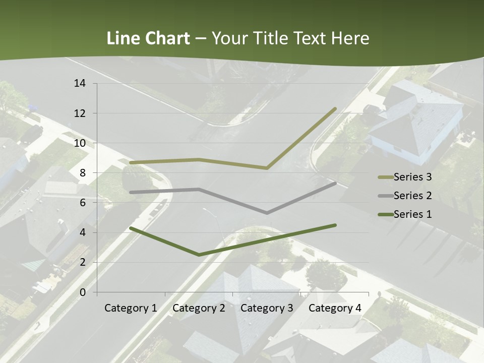 Concept Skyscraper Square PowerPoint Template