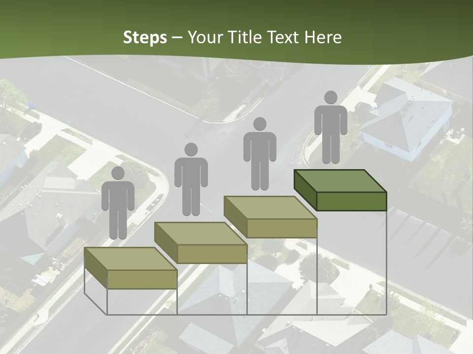 Concept Skyscraper Square PowerPoint Template