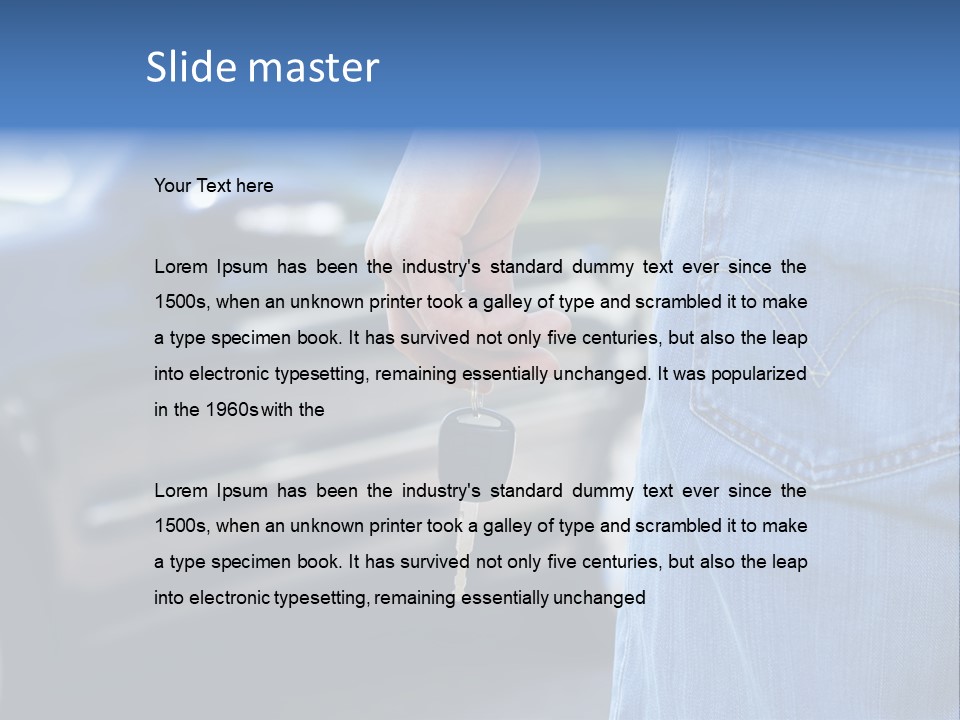 Building World Cube PowerPoint Template