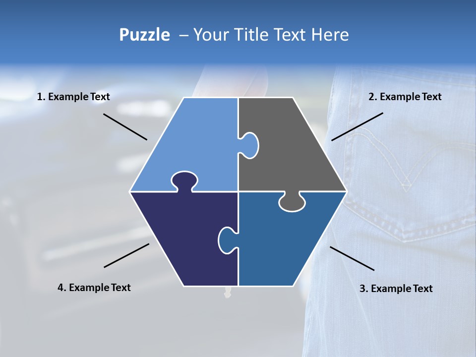 Building World Cube PowerPoint Template