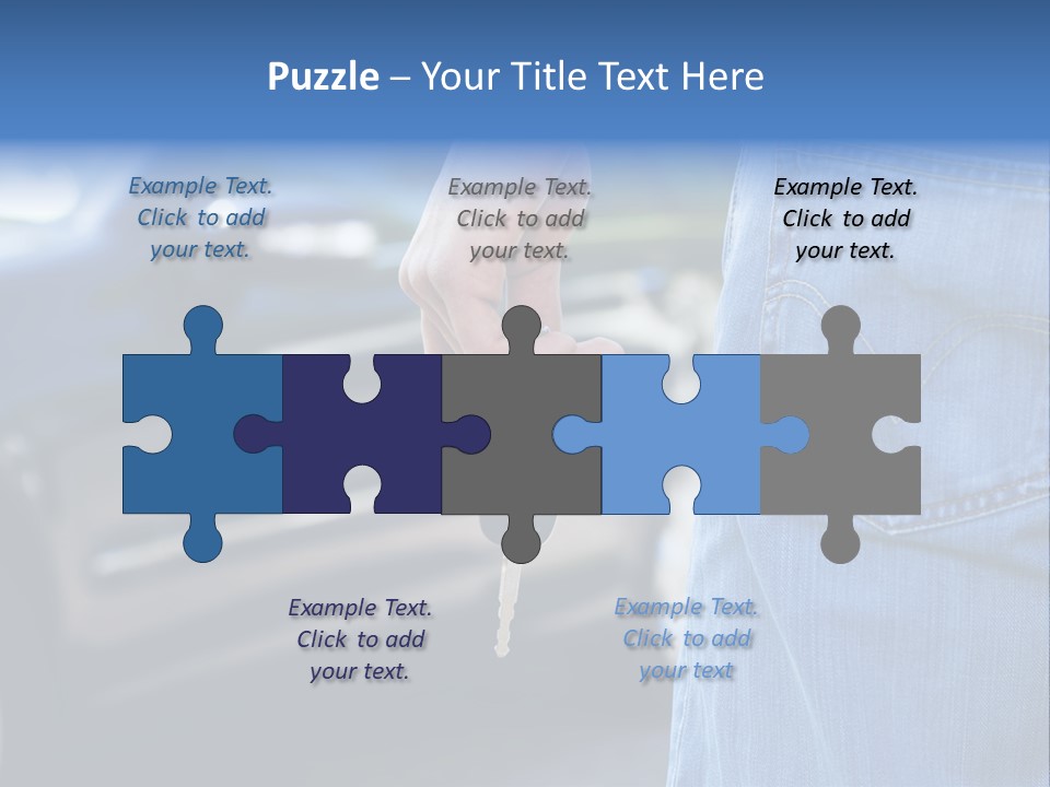 Building World Cube PowerPoint Template