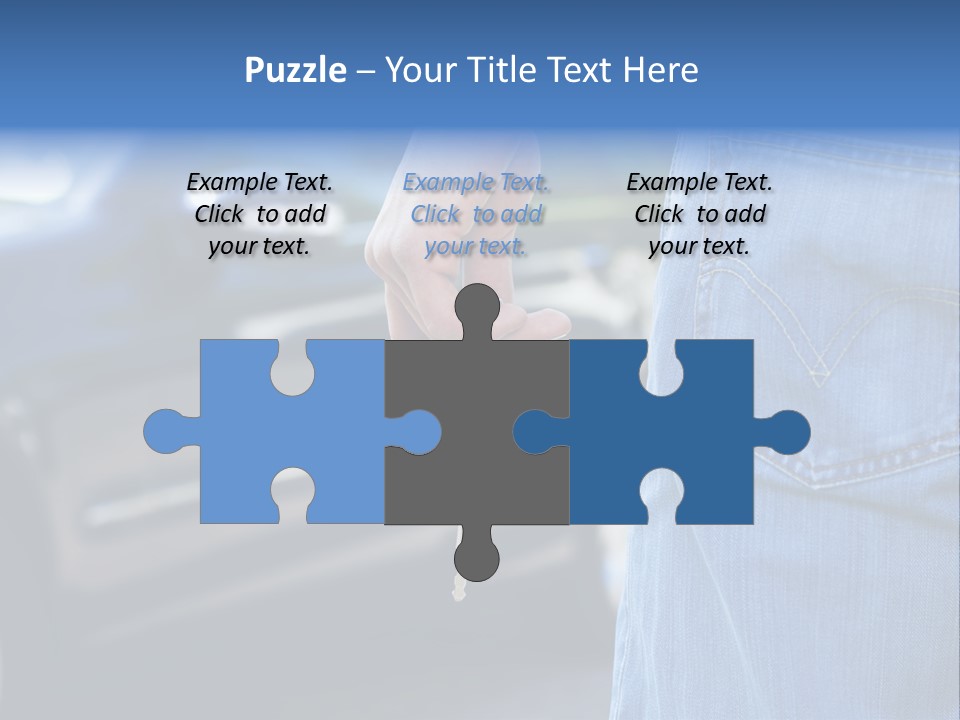 Building World Cube PowerPoint Template