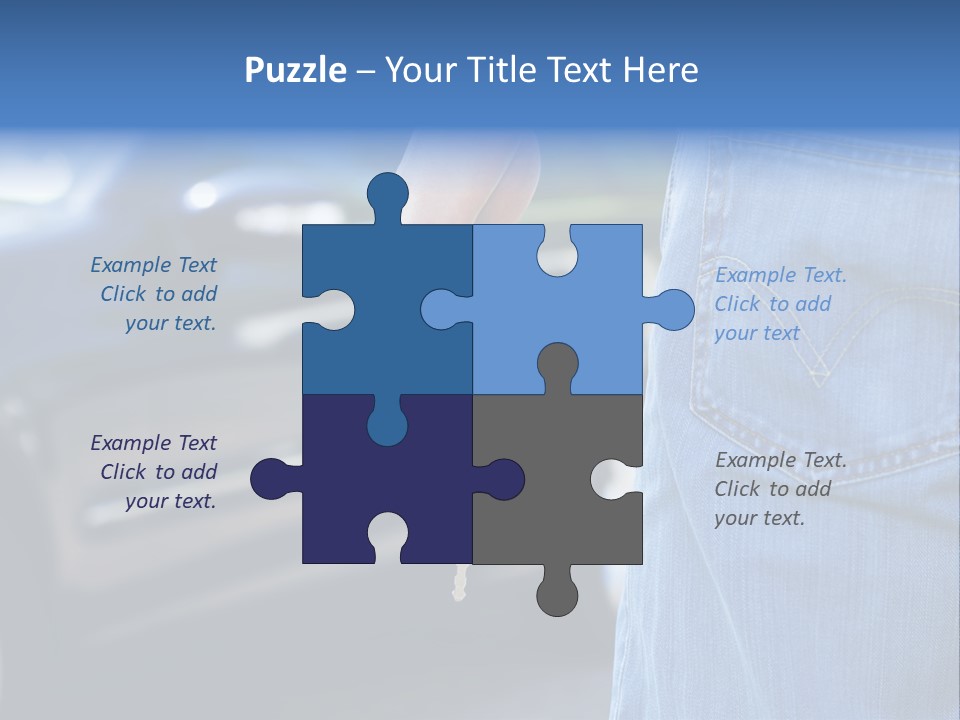 Building World Cube PowerPoint Template