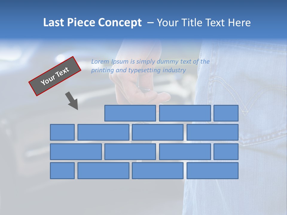 Building World Cube PowerPoint Template