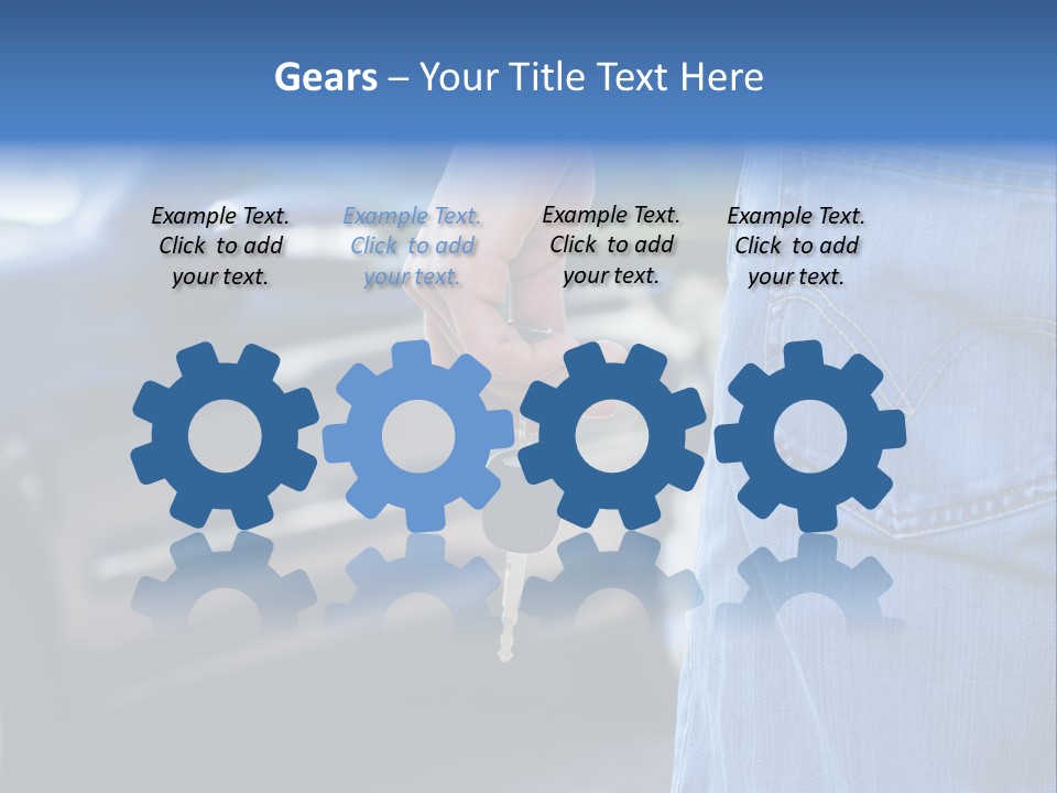 Building World Cube PowerPoint Template