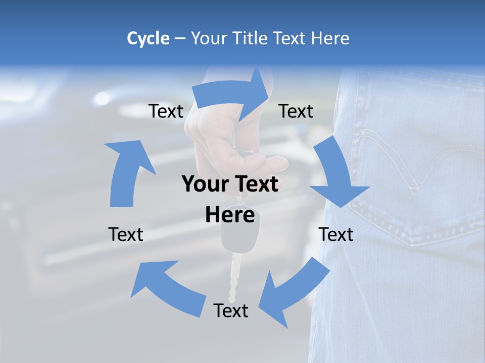 Building World Cube PowerPoint Template
