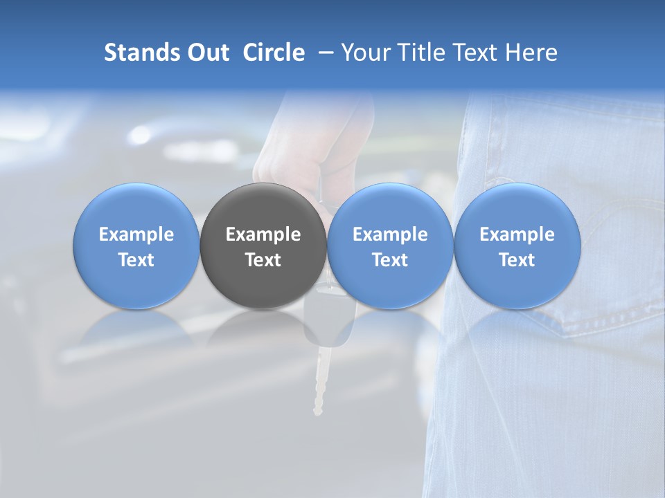 Building World Cube PowerPoint Template