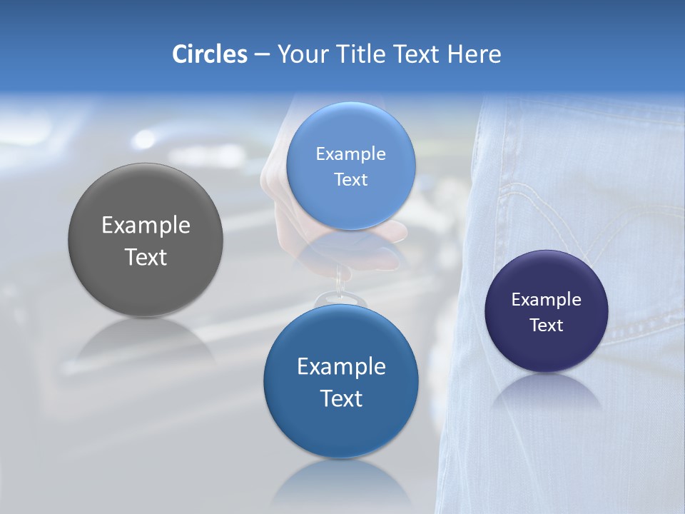 Building World Cube PowerPoint Template