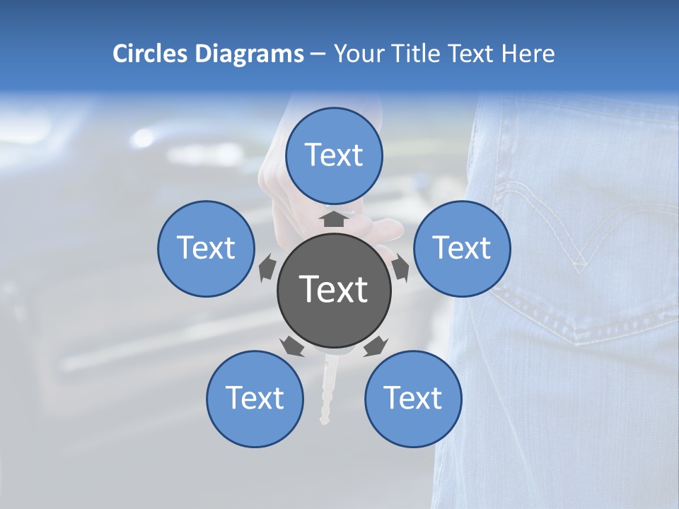 Building World Cube PowerPoint Template