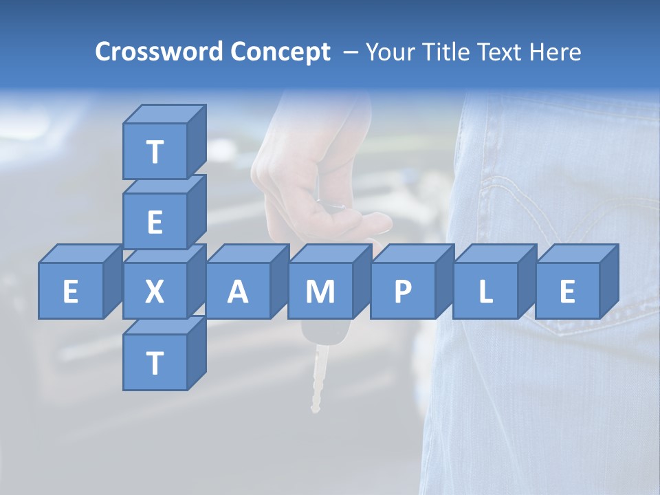 Building World Cube PowerPoint Template
