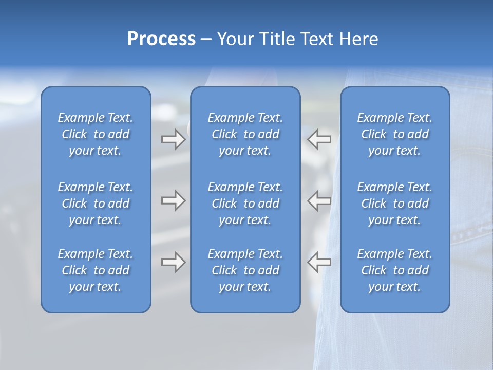 Building World Cube PowerPoint Template