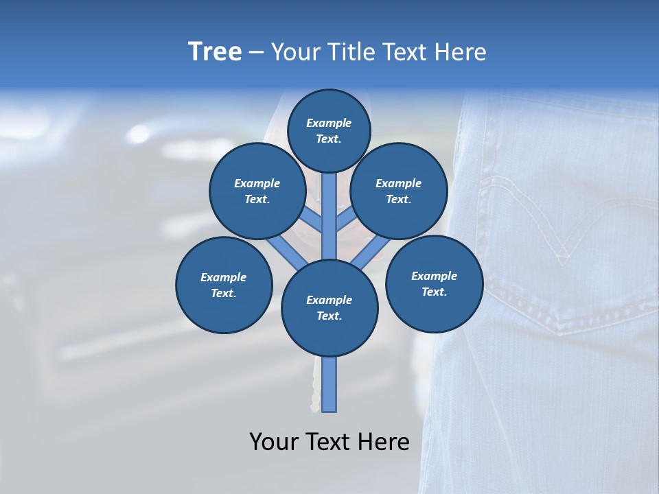 Building World Cube PowerPoint Template