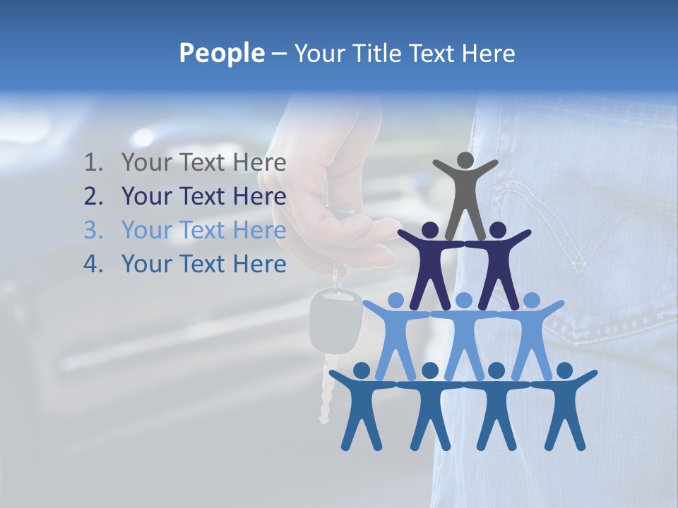 Building World Cube PowerPoint Template