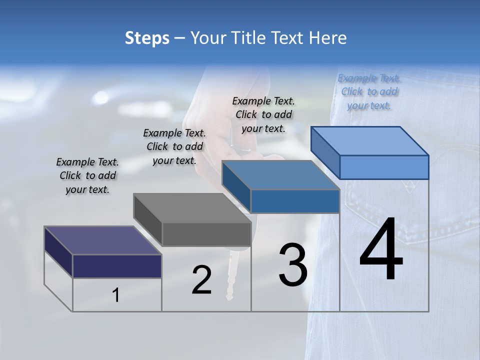 Building World Cube PowerPoint Template