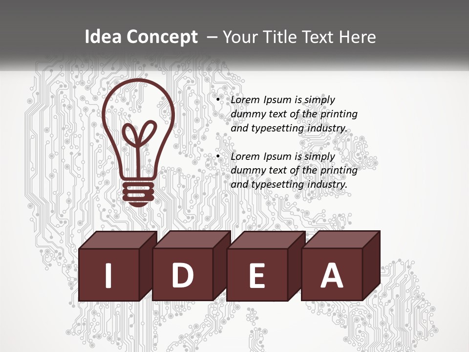 View Sphere Concept PowerPoint Template
