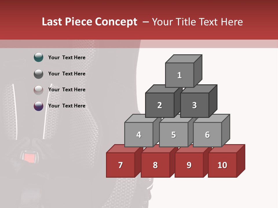 Metropolis Building Sphere PowerPoint Template