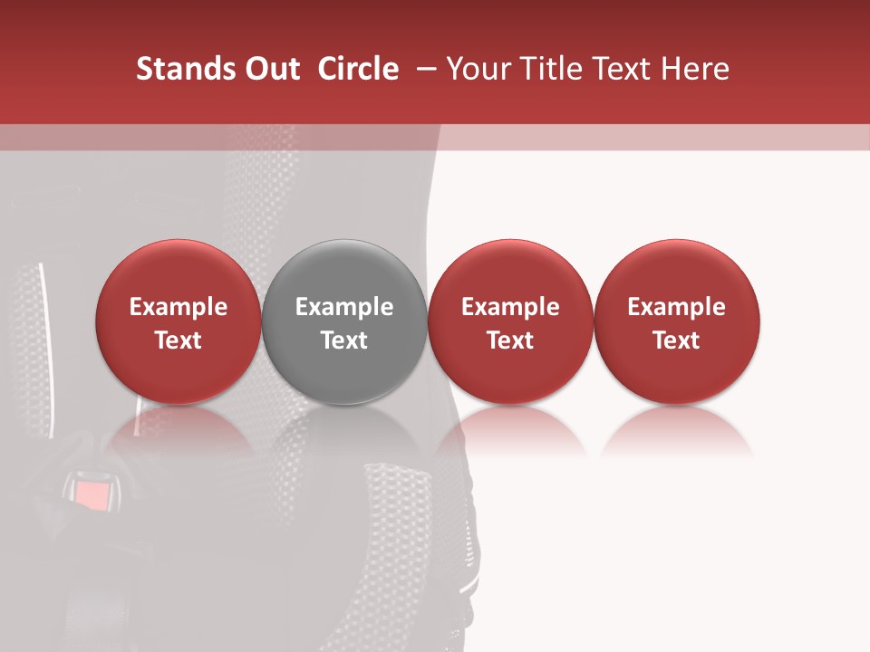 Metropolis Building Sphere PowerPoint Template