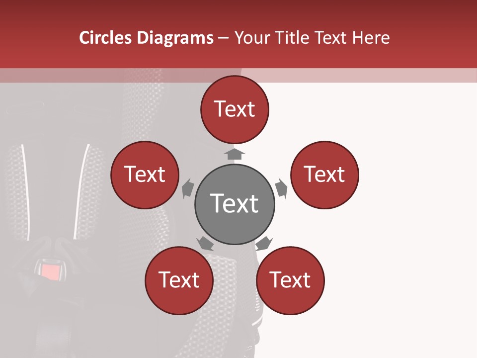 Metropolis Building Sphere PowerPoint Template