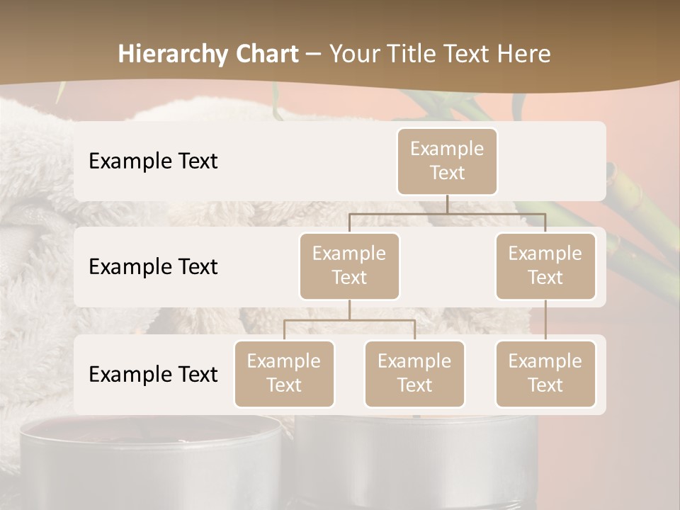 Flame Tranquil Scene Still Life PowerPoint Template