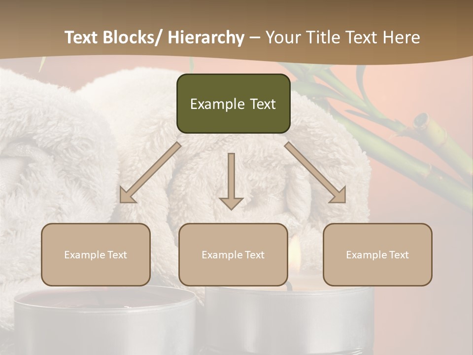 Flame Tranquil Scene Still Life PowerPoint Template