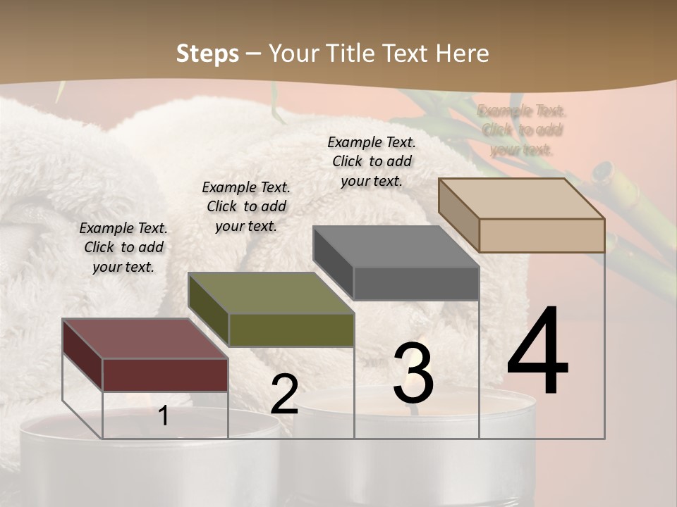 Flame Tranquil Scene Still Life PowerPoint Template