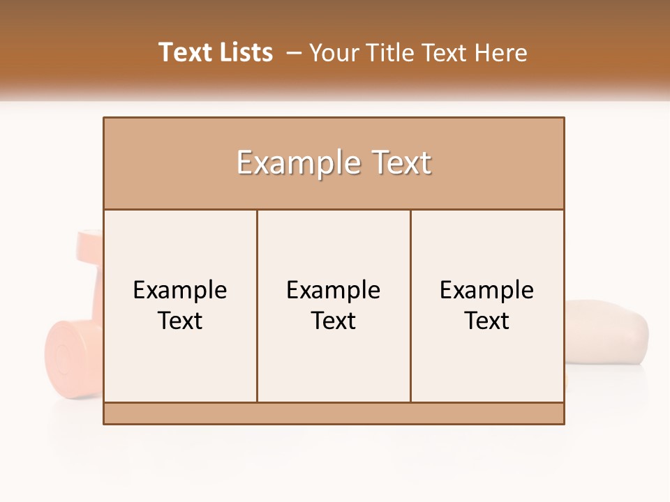 Young Women Copy Space Fruits PowerPoint Template