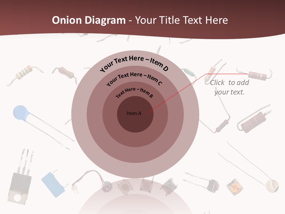Electronics Power Progress PowerPoint Template
